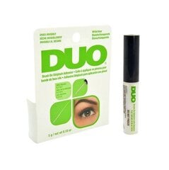 Līme pielīmējamām skropstām Duo Clear Brush On, 5g цена и информация | Накладные ресницы, керлеры | 220.lv