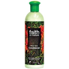 Faith in Nature atjaunojošs balzams ar organisko aloe vera normāliem/sausiem matiem, 400ml cena un informācija | Matu kondicionieri, balzāmi | 220.lv