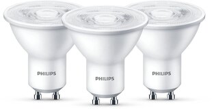 LED-лампа Philips (GU10, 50 Вт, 345 лм) 3 шт, 929001250495 цена и информация | Лампочки | 220.lv