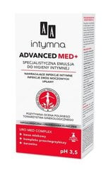 Līdzeklis intīmai higiēnai AA Intymna Advanced Med 300 ml цена и информация | Товары для интимной гигиены | 220.lv