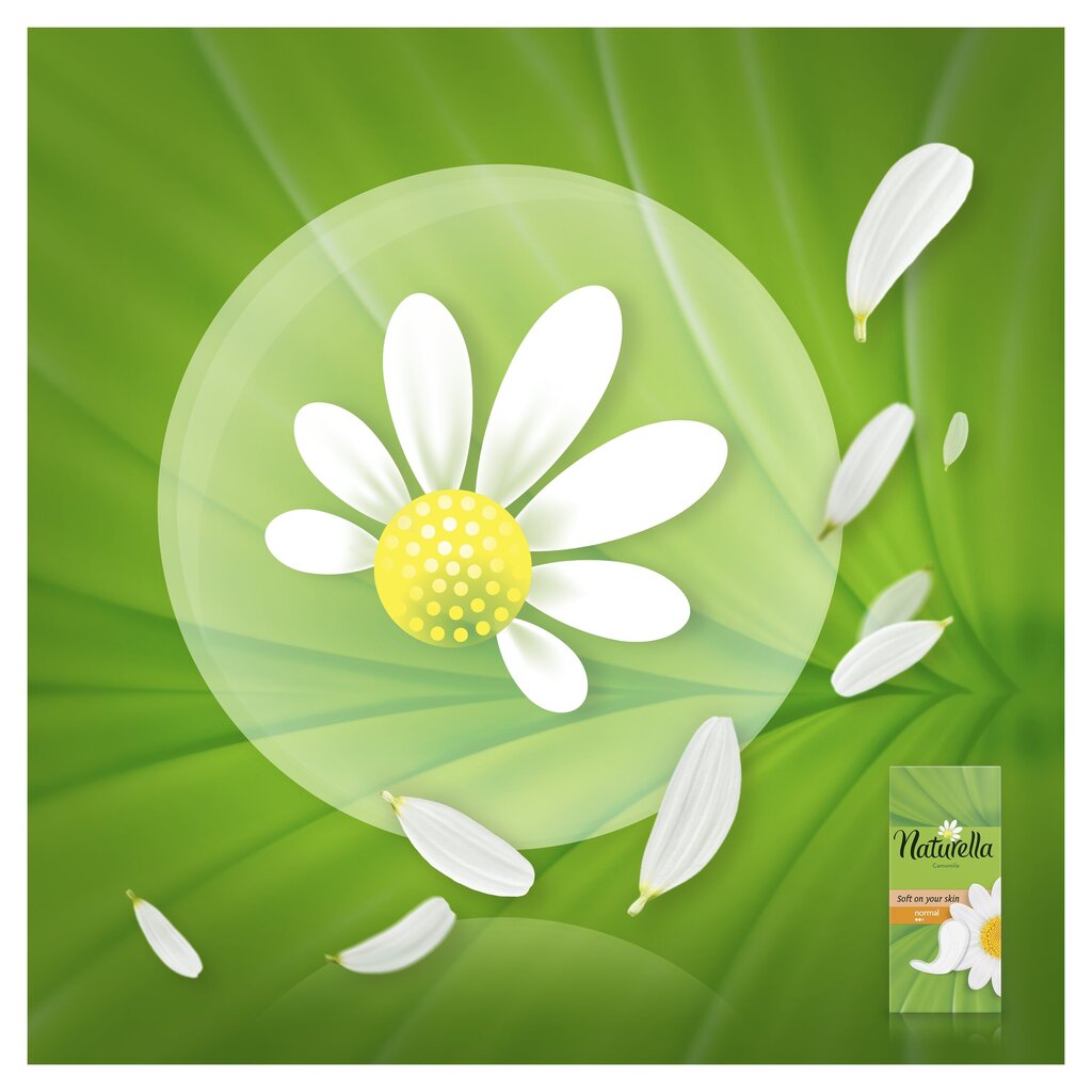 Higiēnas ieliktņi Naturella Light Camomile, 100 gab. cena un informācija | Tamponi, higiēniskās paketes, ieliktnīši | 220.lv