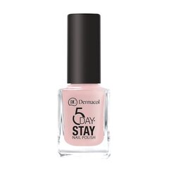 Лак для ногтей Dermacol 5 Day Stay Longlasting 07 Tea Rose, 11 мл цена и информация | Лаки для ногтей, укрепители | 220.lv