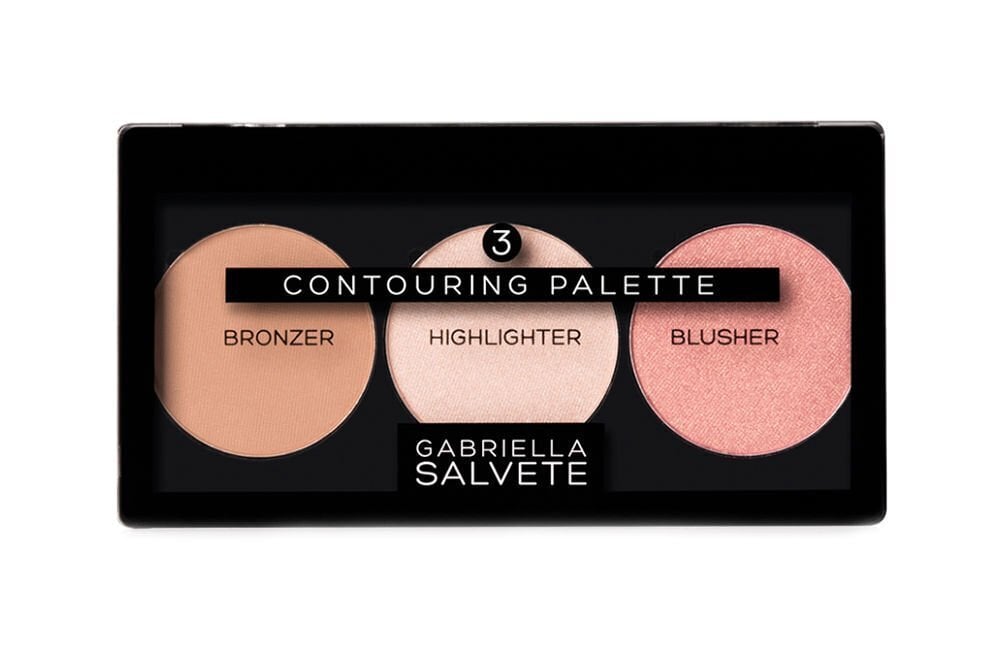 Vaigu sārtums Gabriella Salvete Contouring Palette Contouring Palette 15 g cena un informācija | Grima bāzes, tonālie krēmi, pūderi | 220.lv