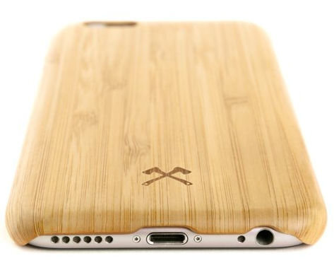 Woodcessories EcoCase Cevlar iPhone 7+ / 8+ - Bamboo cena un informācija | Telefonu vāciņi, maciņi | 220.lv