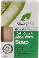 Натуральное мыло Dr. Organic Aloe Vera, 100 г цена и информация | Мыло | 220.lv