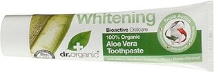 Натуральная зубная паста Dr. Organic Aloe Vera, 100 мл цена и информация | Зубные щетки, пасты | 220.lv