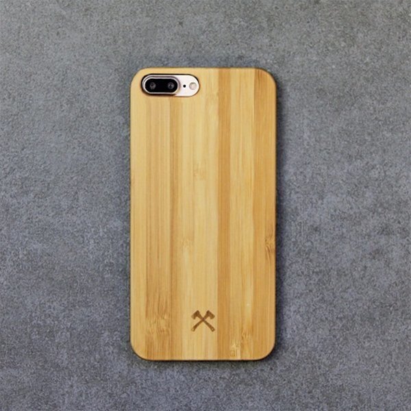 Aizmugurējais apvalks Woodcessories Bamboo eco121 priekš Apple iPhone 7plus, Apple iPhone 8plus cena un informācija | Telefonu vāciņi, maciņi | 220.lv