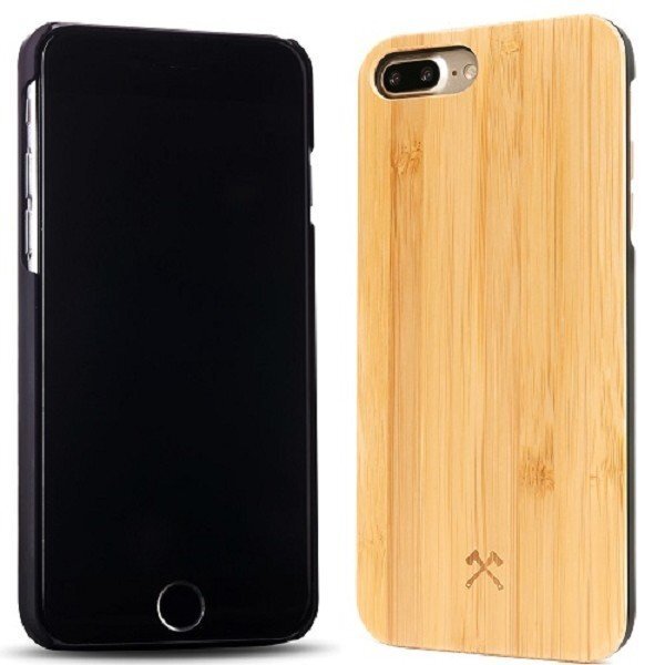 Aizmugurējais apvalks Woodcessories Bamboo eco121 priekš Apple iPhone 7plus, Apple iPhone 8plus cena un informācija | Telefonu vāciņi, maciņi | 220.lv