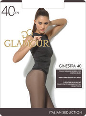 Zeķubikses sievietēm Glamour Ginestra 40 DEN, melna krāsa cena un informācija | Zeķubikses | 220.lv