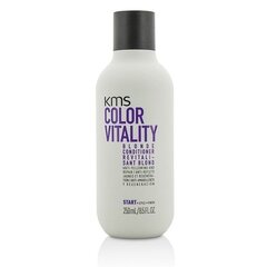 Kondicionieris gaišiem matiem Kms California Color Vitality 250 ml cena un informācija | Matu kondicionieri, balzāmi | 220.lv