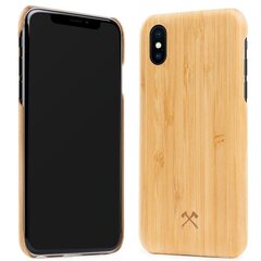 Woodcessories EcoCase Cevlar iPhone X Bamboo eco211 cena un informācija | Telefonu vāciņi, maciņi | 220.lv