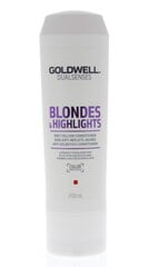 Кондиционер Goldwell Dualsenses Blondes&HighLights, 200 мл цена и информация | Бальзамы, кондиционеры | 220.lv