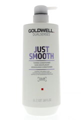 Kondicionieris nepaklausīgiem matiem Goldwell Dualsenses Just Smooth 1000 ml cena un informācija | Matu kondicionieri, balzāmi | 220.lv