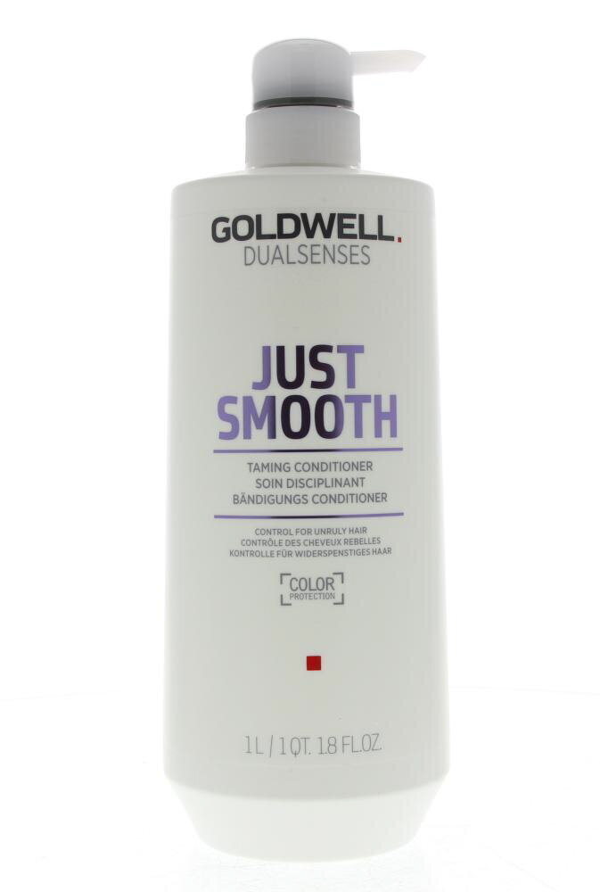 Kondicionieris nepaklausīgiem matiem Goldwell Dualsenses Just Smooth 1000 ml цена и информация | Matu kondicionieri, balzāmi | 220.lv