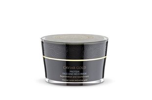 Barojoša sejas un kakla maska ar ikriem Siberica Professional Caviar Gold Protein 50 ml cena un informācija | Sejas maskas, acu maskas | 220.lv