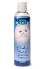 Bio Groom šampūns Purrfect White, 236 ml цена и информация | Косметические средства для животных | 220.lv