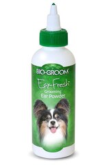 Bio Groom pūderis ausīm Ear Fresh, 24 g цена и информация | Средства по уходу за животными | 220.lv