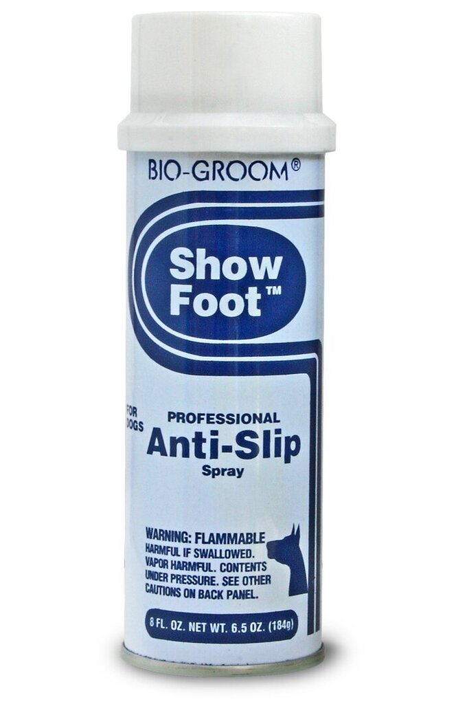 Bio Groom aerosols Show Foot anti-slip, 184 g цена и информация | Kosmētiskie līdzekļi dzīvniekiem | 220.lv