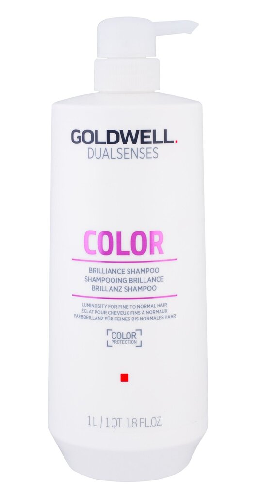 Šampūns no krāsu neizbālēšanas Goldwell Dualsenses Color Brilliance, 1000 ml cena un informācija | Šampūni | 220.lv