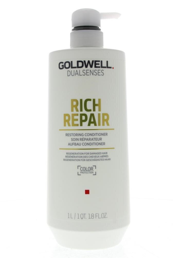 Goldwell Rich Repair atjaunojošais kondicionieris 1000ml cena un informācija | Matu kondicionieri, balzāmi | 220.lv