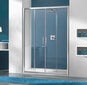 Dušas durvis ar nišu Sanplast TX D4/TX5b 150s, profils manhatan, caurspīdīgs stikls W0 cena un informācija | Dušas durvis, dušas sienas | 220.lv