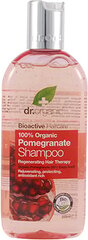 Dr. Organic šampūns ar granātābolu 265 ml cena un informācija | Šampūni | 220.lv