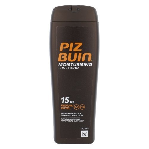 Aizsargājošs mitrinošs losjons Piz Buin SPF15 200 ml cena un informācija | Sauļošanās krēmi | 220.lv