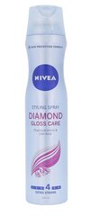Nivea Diamond Gloss Care matu sprejs 250 ml cena un informācija | Matu veidošanas līdzekļi | 220.lv