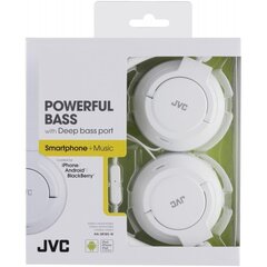 JVC HA-S185-W White цена и информация | Наушники с микрофоном Asus H1 Wireless Чёрный | 220.lv