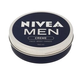 Увлажняющий крем для мужчин Nivea Men, 150 мл цена и информация | Наносите на чистую кожу лица. Подержите около 10-15 минут и смойте водой. | 220.lv