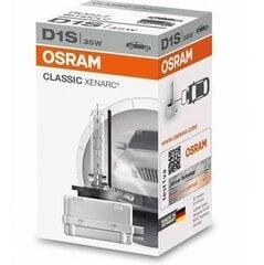 Автомобильная ксеноновая лампочка Osram Xenarc Original D1S 35W PK32D-2 kaina ir informacija | Автомобильные лампочки | 220.lv