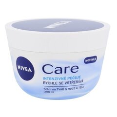 Nivea Care dienas krēms 200 ml cena un informācija | Ķermeņa krēmi, losjoni | 220.lv