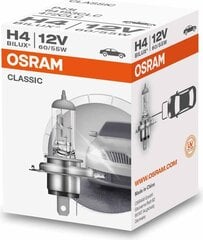 Automašīnas spuldze Osram Classic H4, 1 gab. цена и информация | Автомобильные лампочки | 220.lv