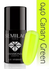 Gēlu nagu laka Semilac UV Hybrid 7 ml 043 Electric Pink , 040 Canary Green цена и информация | Лаки для ногтей, укрепители | 220.lv