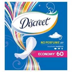 Гигиенические прокладки Discreet Air 60 шт. цена и информация | Тампоны, гигиенические прокладки для критических дней, ежедневные прокладки | 220.lv