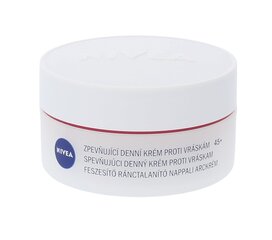 Dienas sejas krēms Nivea 45+ 50 ml цена и информация | Наносите на чистую кожу лица. Подержите около 10-15 минут и смойте водой. | 220.lv