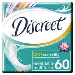 Higiēniskās paketes Discreet Water Lily 60 gab. cena un informācija | Tamponi, higiēniskās paketes, ieliktnīši | 220.lv