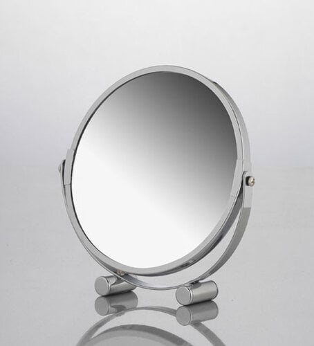 Hromēts spogulis Ø - 17 cm cena un informācija | Vannas istabas aksesuāri | 220.lv