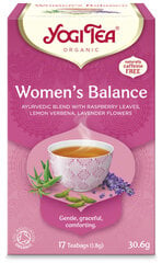 Tēja Yogi Tea® Women's Balance, 17 paciņas (30,6 g) cena un informācija | Tēja | 220.lv