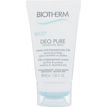 Biotherm Deo Pure Sensitive Cream sievietēm 40 ml cena un informācija | Dezodoranti | 220.lv