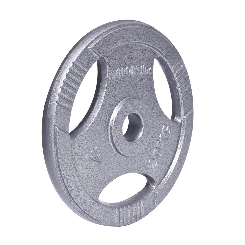 Tērauda svara disks inSPORTline Olympic Hamerton, 15 kg цена и информация | Svari, hanteles, stieņi | 220.lv