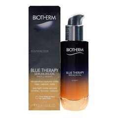 Biotherm Blue Therapy Serum In Oil Night ādas serums 30 ml cena un informācija | Serumi sejai, eļļas | 220.lv