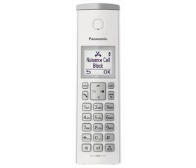 Panasonic KX-TGK210, белый цена и информация | Стационарные телефоны | 220.lv