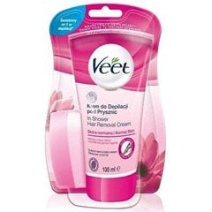 Depilācijas krēms normālai ādai Veet Silk&Fresh, 135 ml cena un informācija | Veet Higiēnas preces | 220.lv