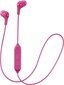 JVC HA-FX9BTPE Bluetooth 4.1 Pink cena un informācija | Austiņas | 220.lv