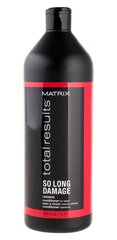 Atjaunojošs kondicionieris bojātiem matiem Matrix Total Results So Long Damage Ceramide 1000 ml cena un informācija | Matu kondicionieri, balzāmi | 220.lv