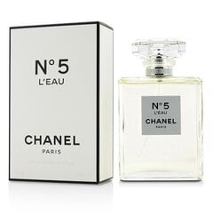Tualetes ūdens Chanel No.5 L`Eau EDT sievietēm, 100 ml cena un informācija | Sieviešu smaržas | 220.lv