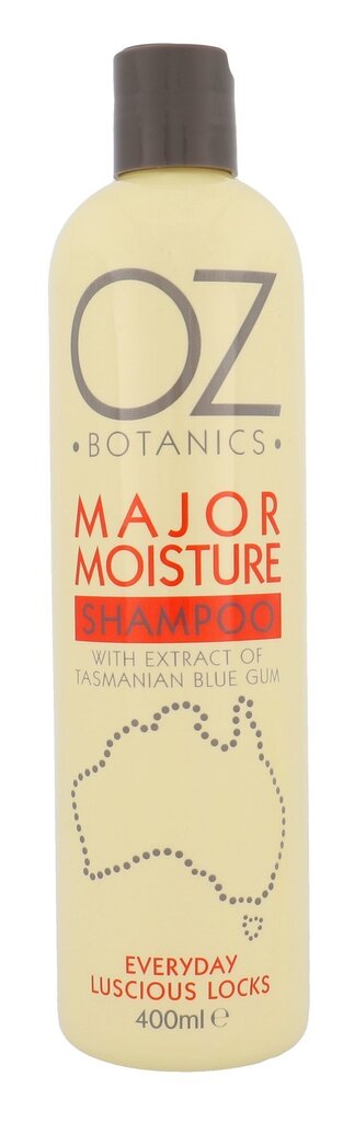 Mitrinošs šampūns Xpel OZ Botanics Major 400 ml cena un informācija | Šampūni | 220.lv