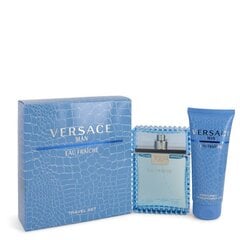 Набор Versace Man Eau Fraiche: EDT для мужчин 100 мл + гель для душа 100 мл цена и информация | Мужские духи | 220.lv