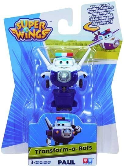 Super Wings Transformers Paul, mini цена и информация | Rotaļlietas zēniem | 220.lv